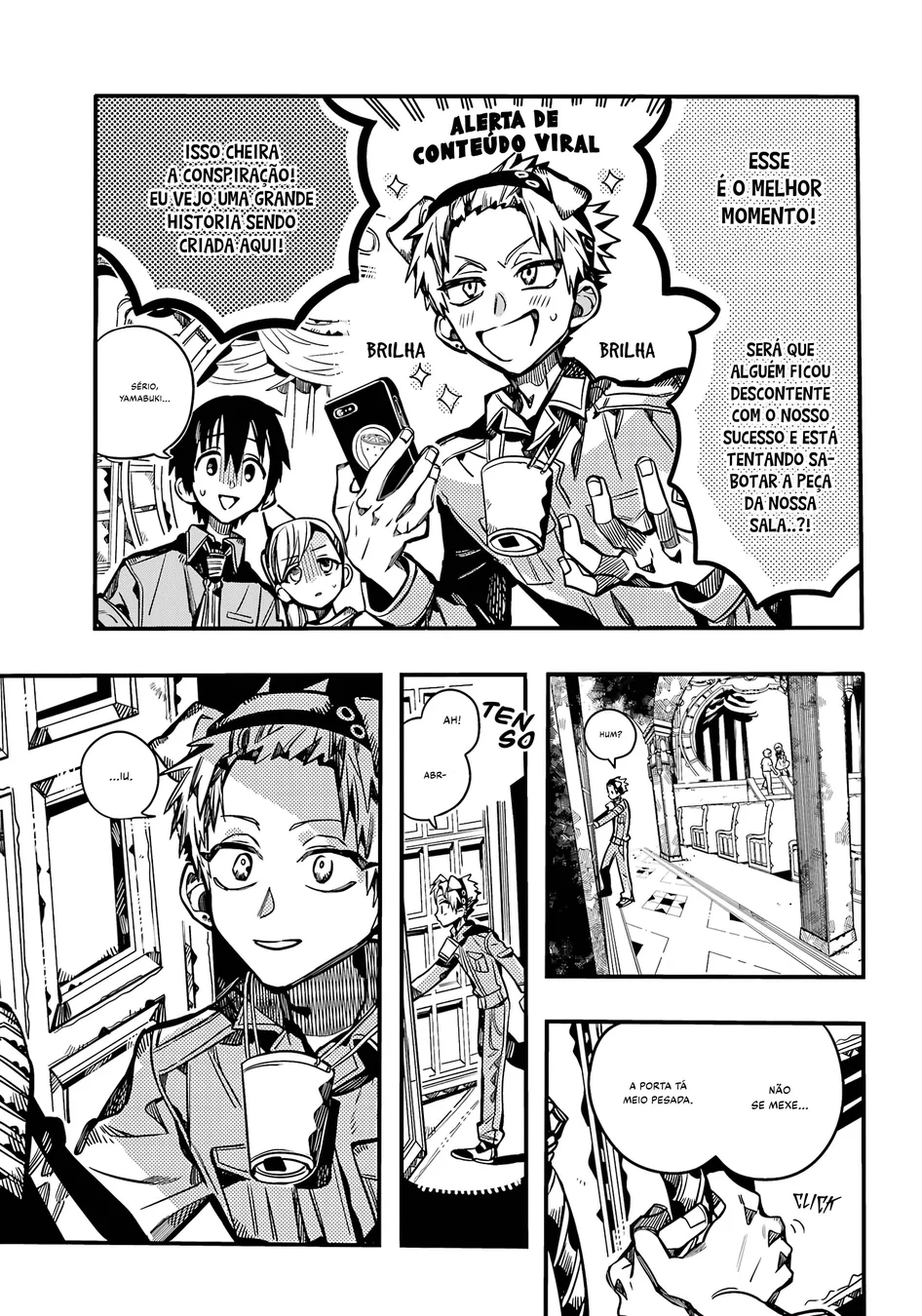 Read Toilet-bound Hanako-kun Português Manga Online