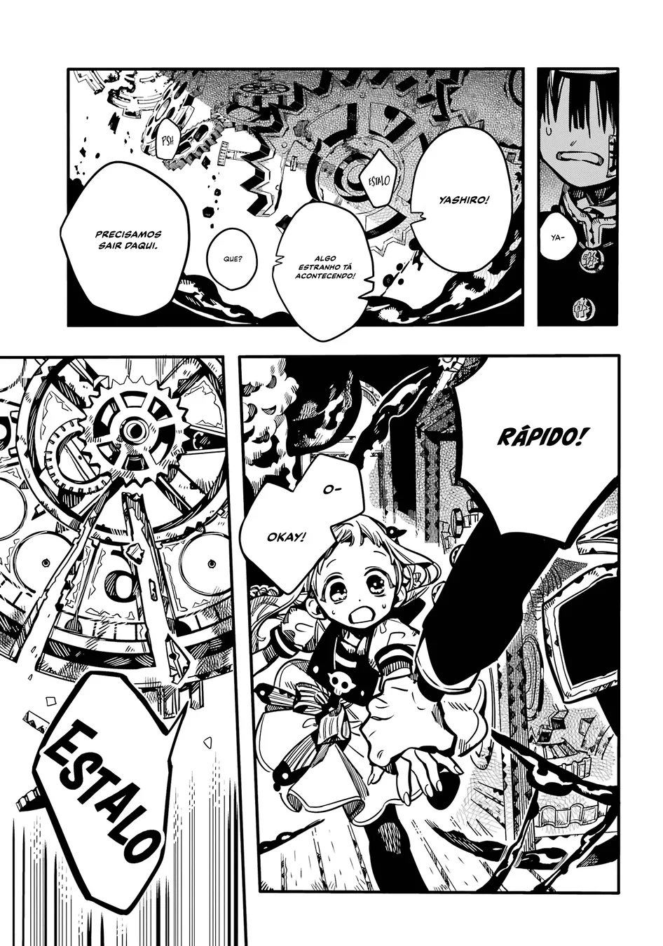 Read Toilet-bound Hanako-kun Português Manga Online