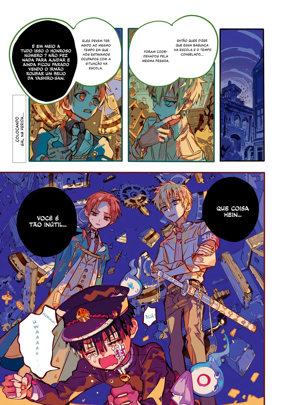 Read Toilet-bound Hanako-kun Português Manga Online