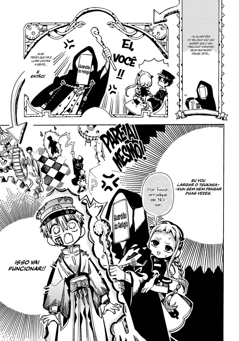 Read Toilet-bound Hanako-kun Português Manga Online