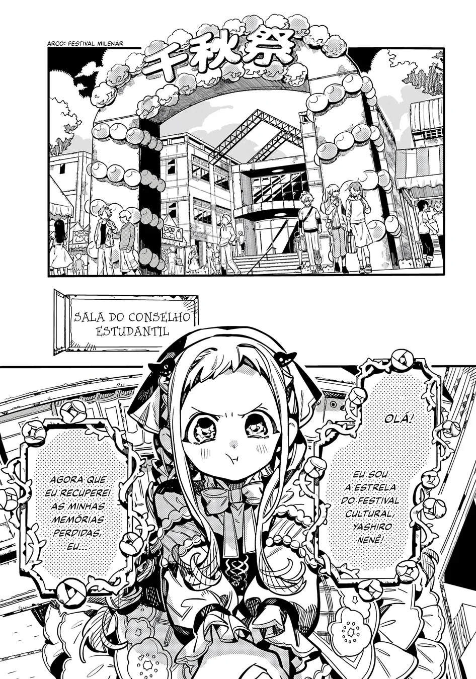 Read Toilet-bound Hanako-kun Português Manga Online