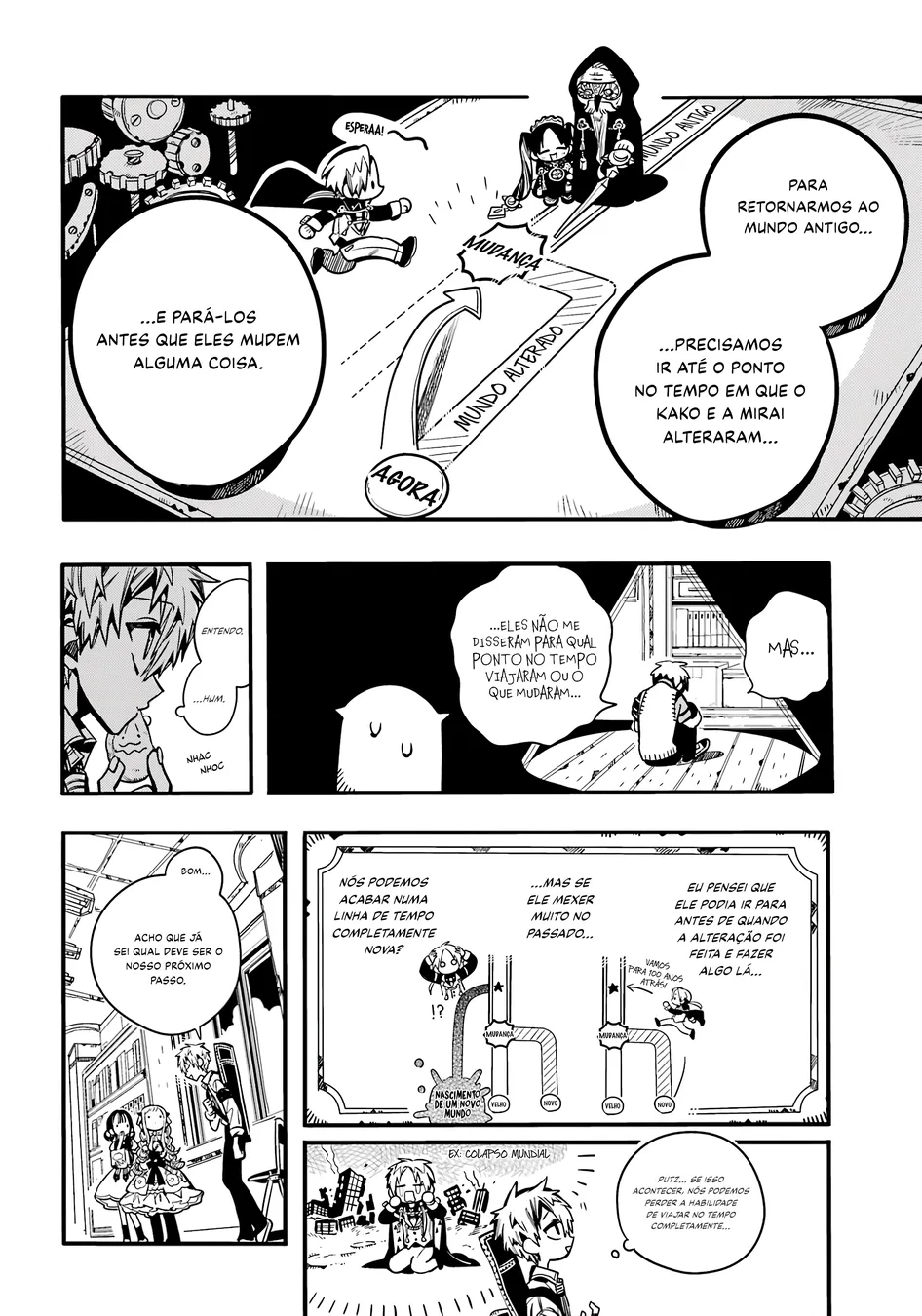 Read Toilet-bound Hanako-kun Português Manga Online