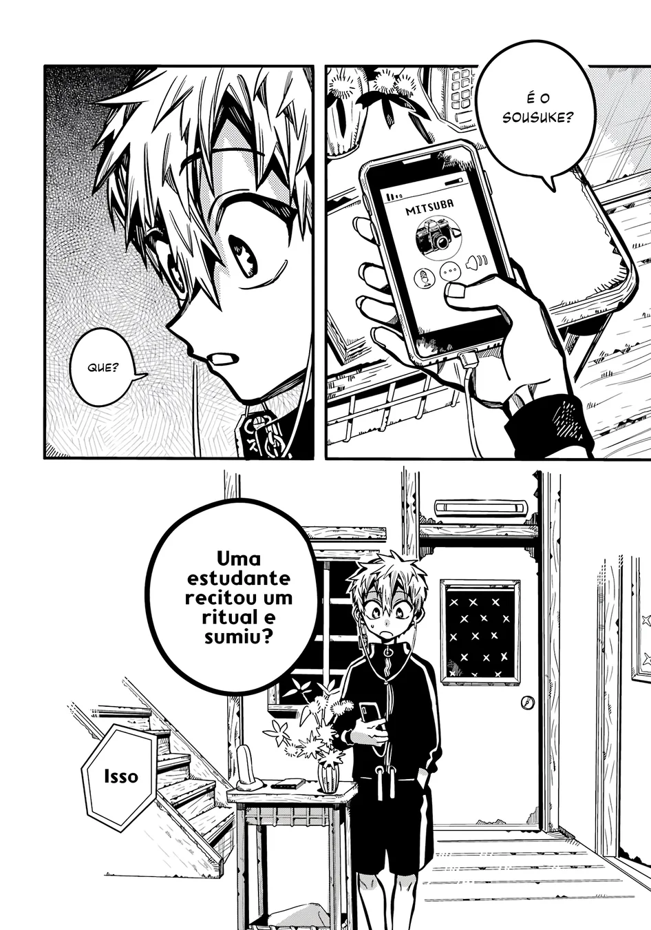 Read Toilet-bound Hanako-kun Português Manga Online