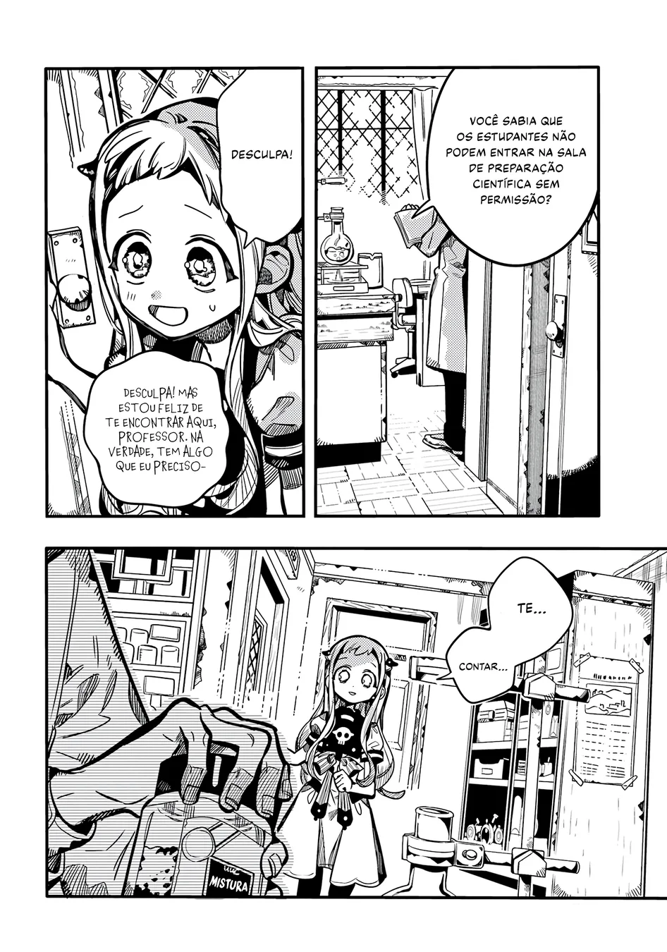Read Toilet-bound Hanako-kun Português Manga Online