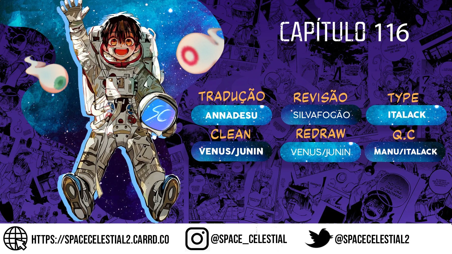 Read Toilet-bound Hanako-kun Português Manga Online