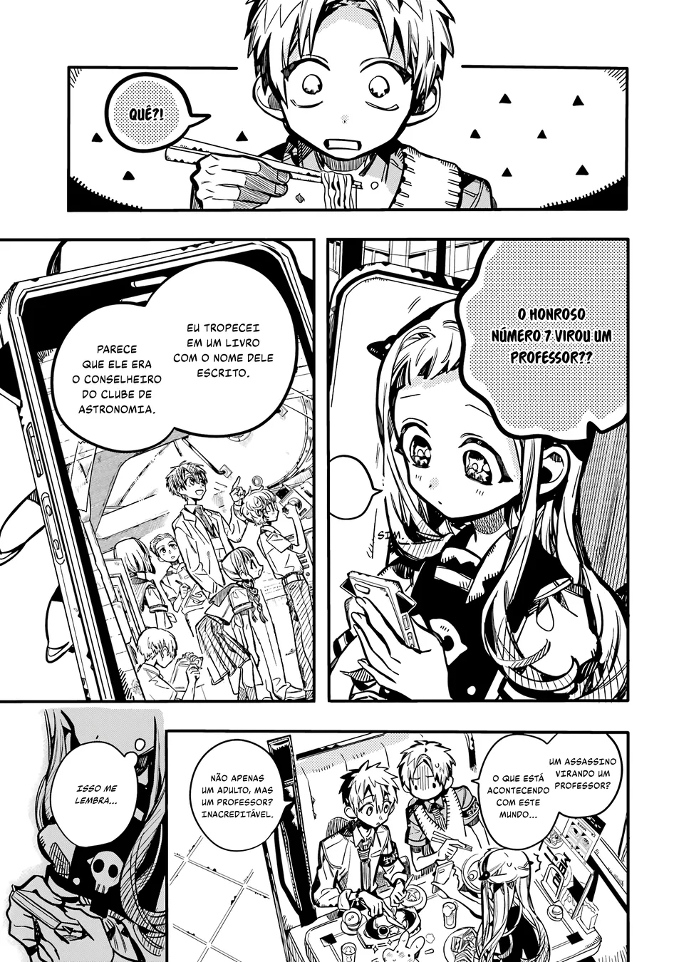 Read Toilet-bound Hanako-kun Português Manga Online