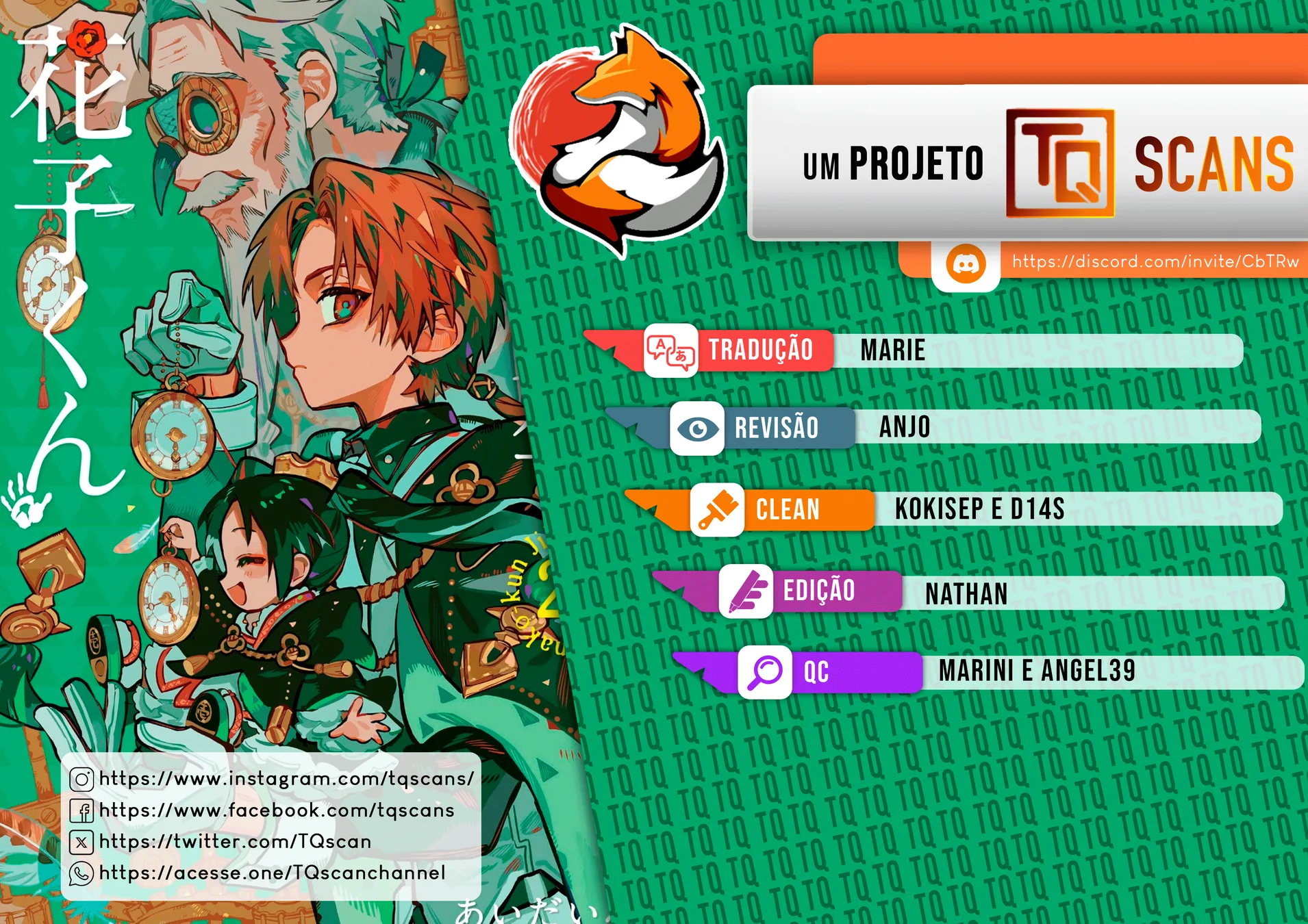 Read Toilet-bound Hanako-kun Português Manga Online