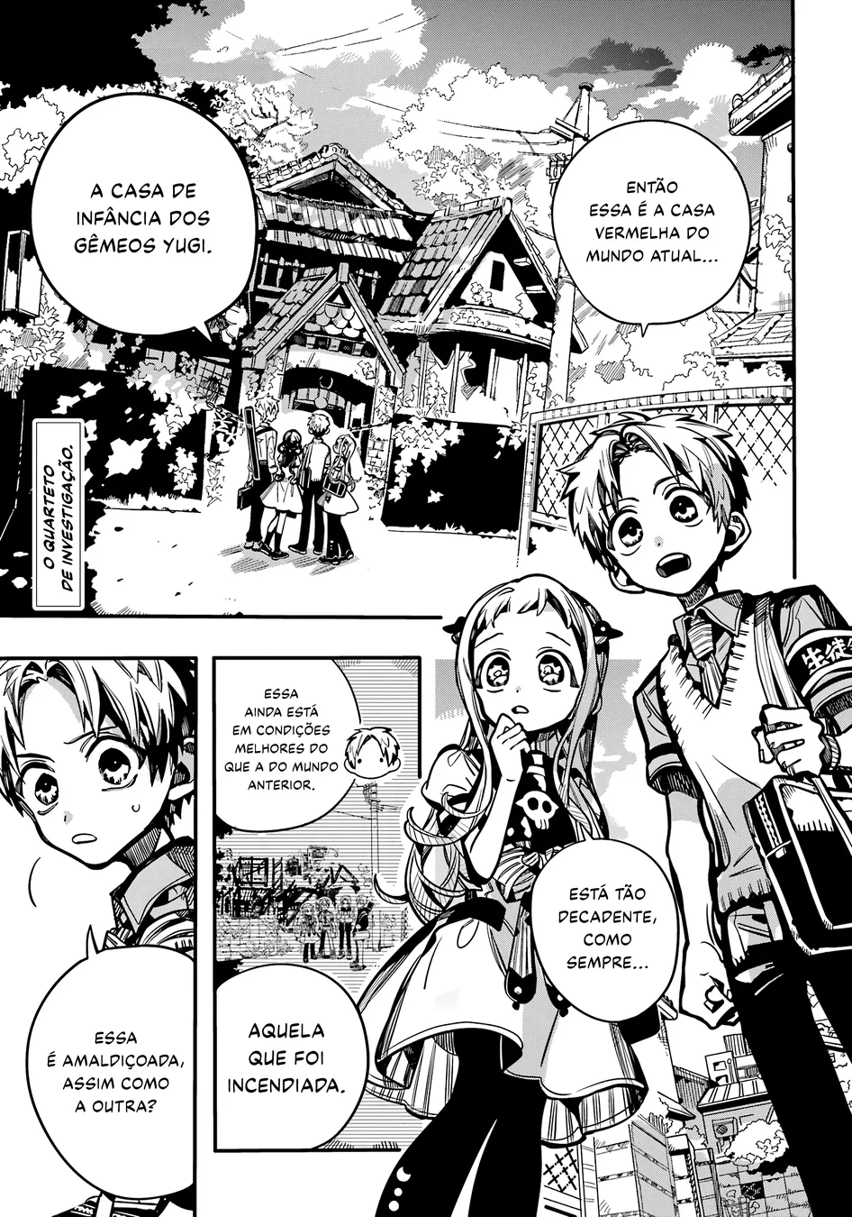 Read Toilet-bound Hanako-kun Português Manga Online