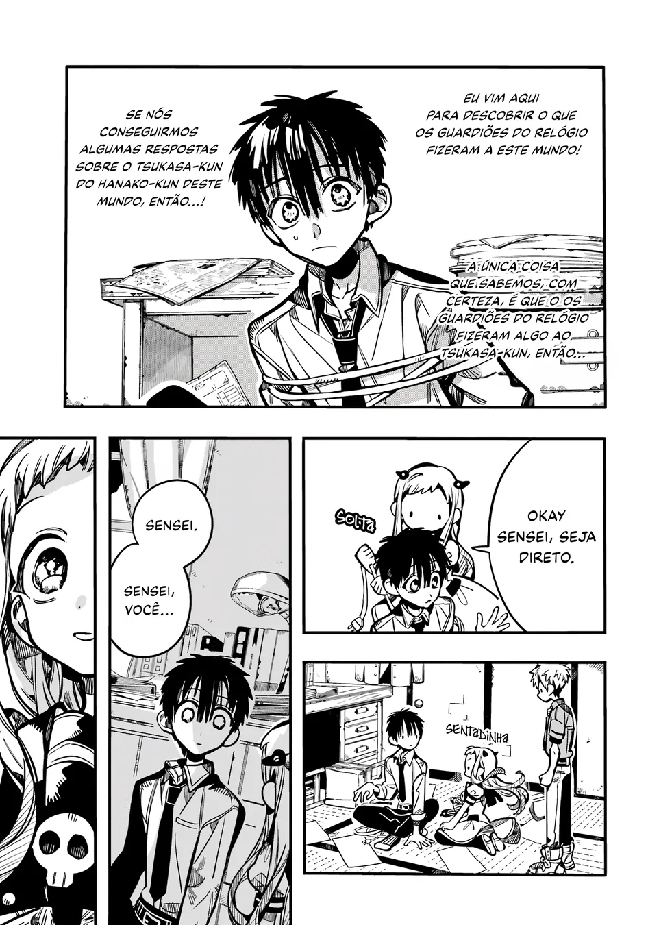 Read Toilet-bound Hanako-kun Português Manga Online