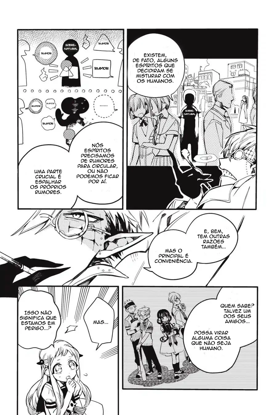 Read Toilet-bound Hanako-kun Português Manga Online