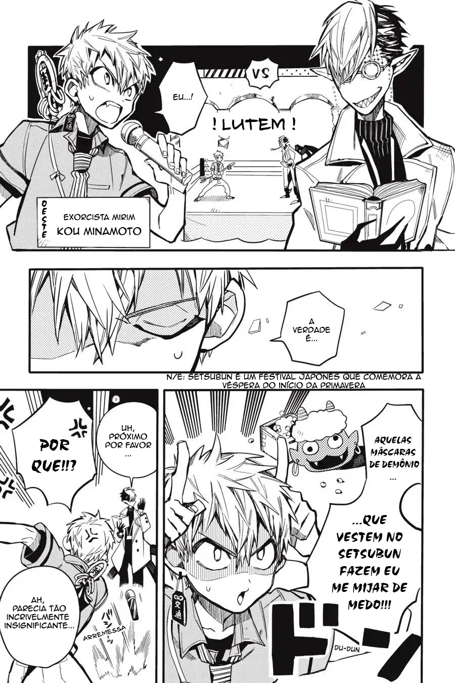 Read Toilet-bound Hanako-kun Português Manga Online