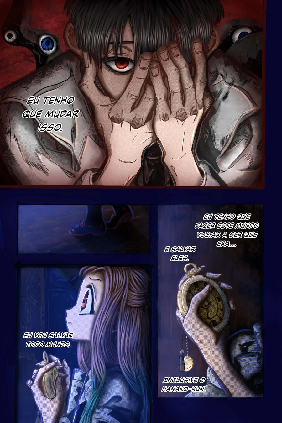 Read Toilet-bound Hanako-kun Português Manga Online