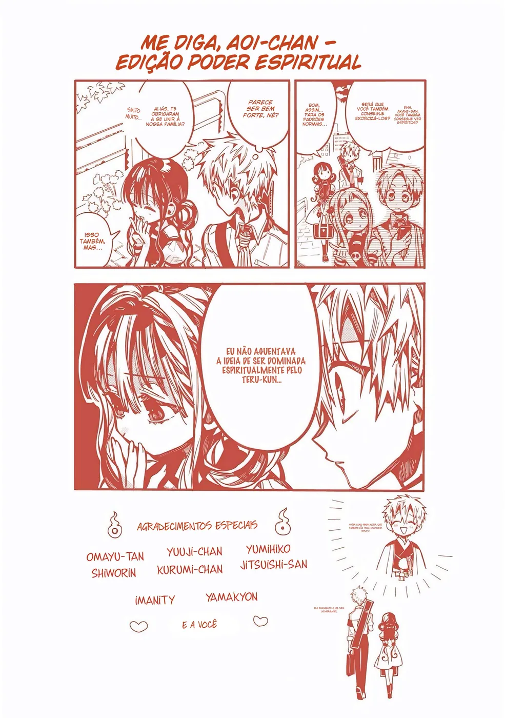 Read Toilet-bound Hanako-kun Português Manga Online