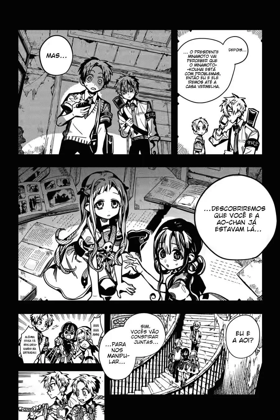 Read Toilet-bound Hanako-kun Português Manga Online