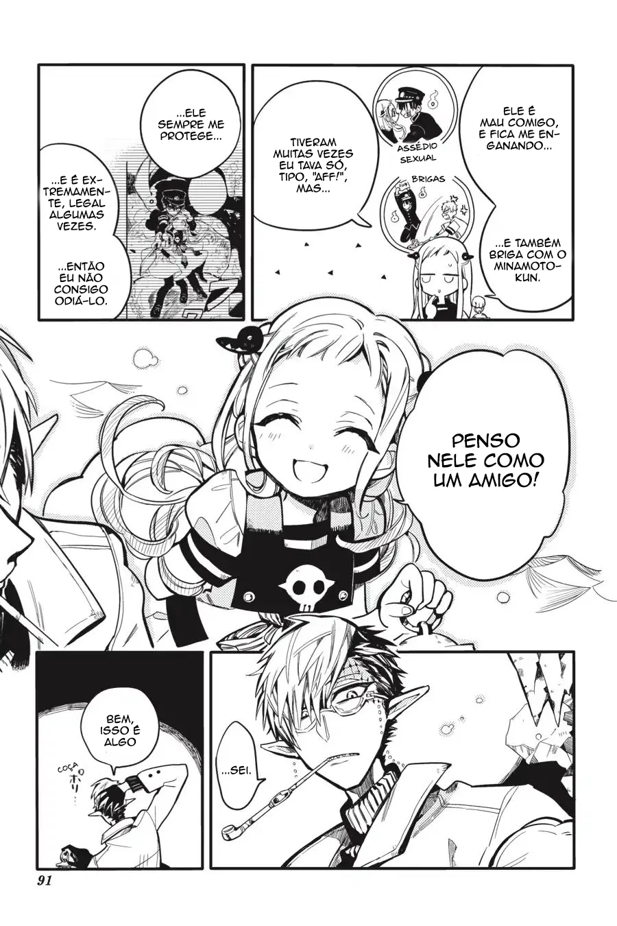 Read Toilet-bound Hanako-kun Português Manga Online