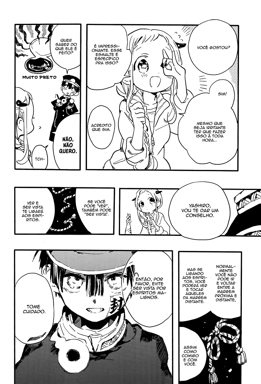 Read Toilet-bound Hanako-kun Português Manga Online