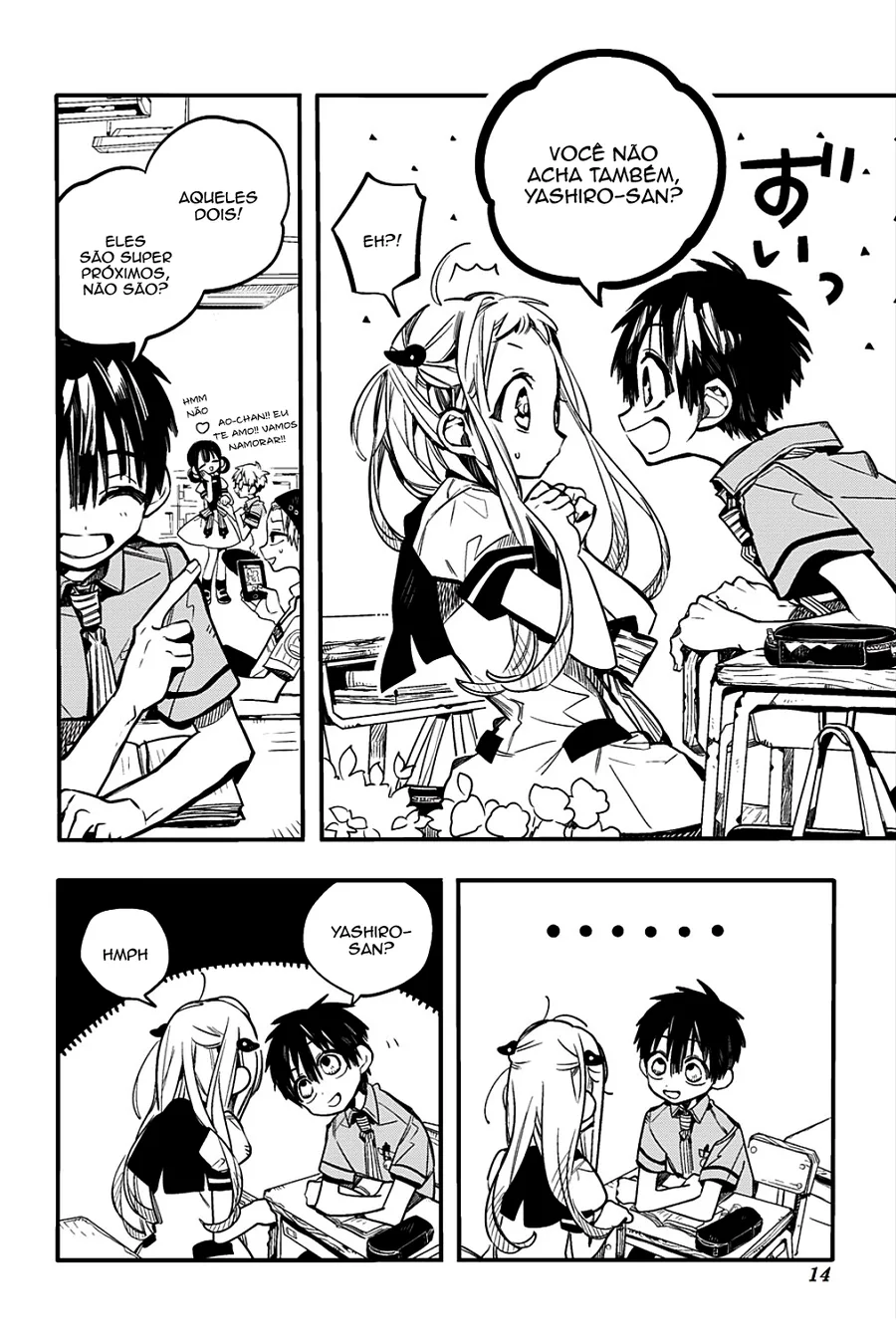 Read Toilet-bound Hanako-kun Português Manga Online