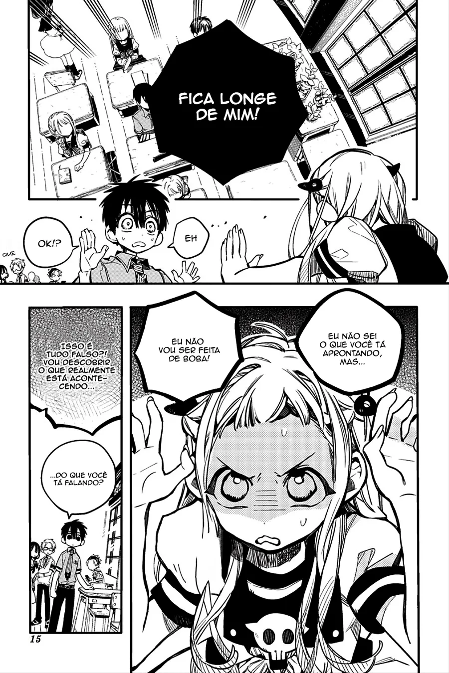 Read Toilet-bound Hanako-kun Português Manga Online