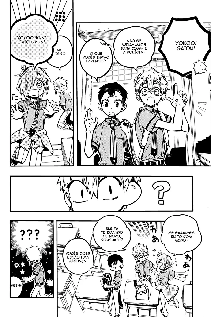 Read Toilet-bound Hanako-kun Português Manga Online