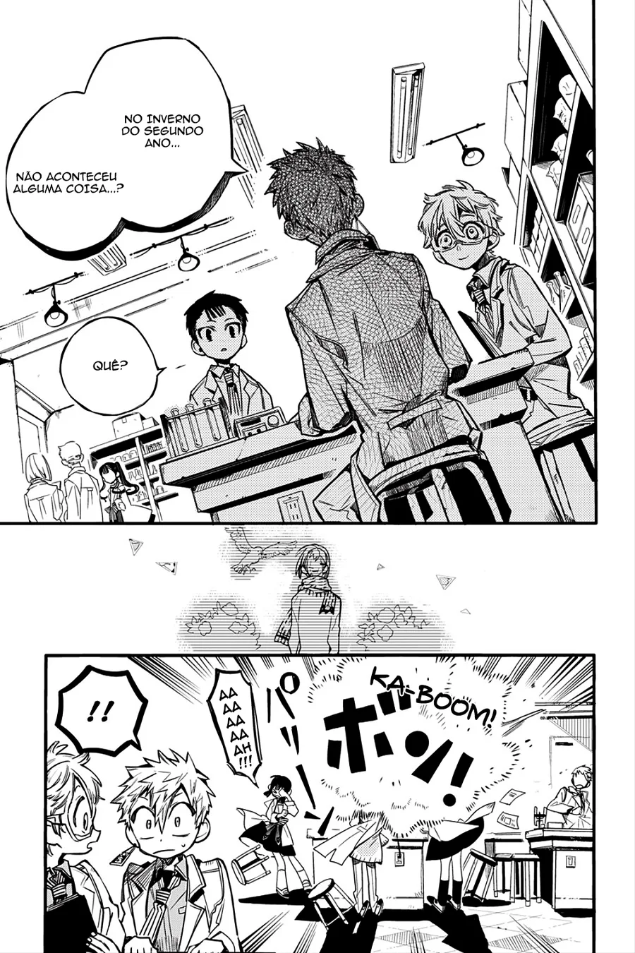 Read Toilet-bound Hanako-kun Português Manga Online