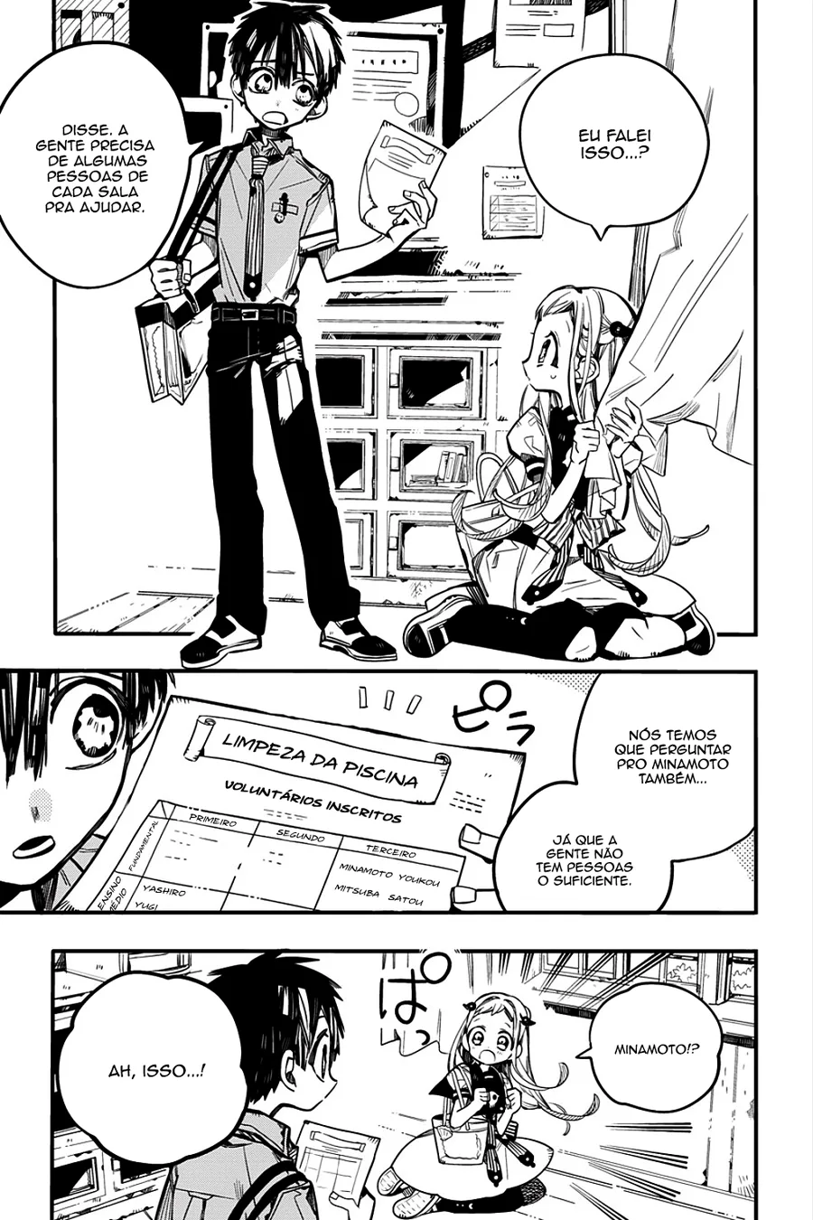 Read Toilet-bound Hanako-kun Português Manga Online