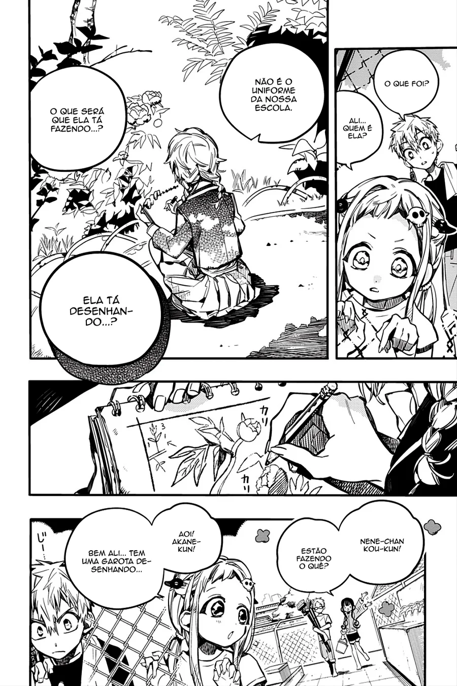 Read Toilet-bound Hanako-kun Português Manga Online