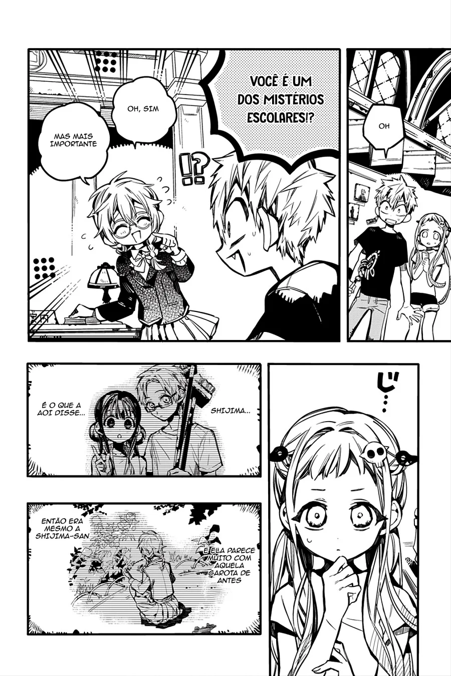 Read Toilet-bound Hanako-kun Português Manga Online