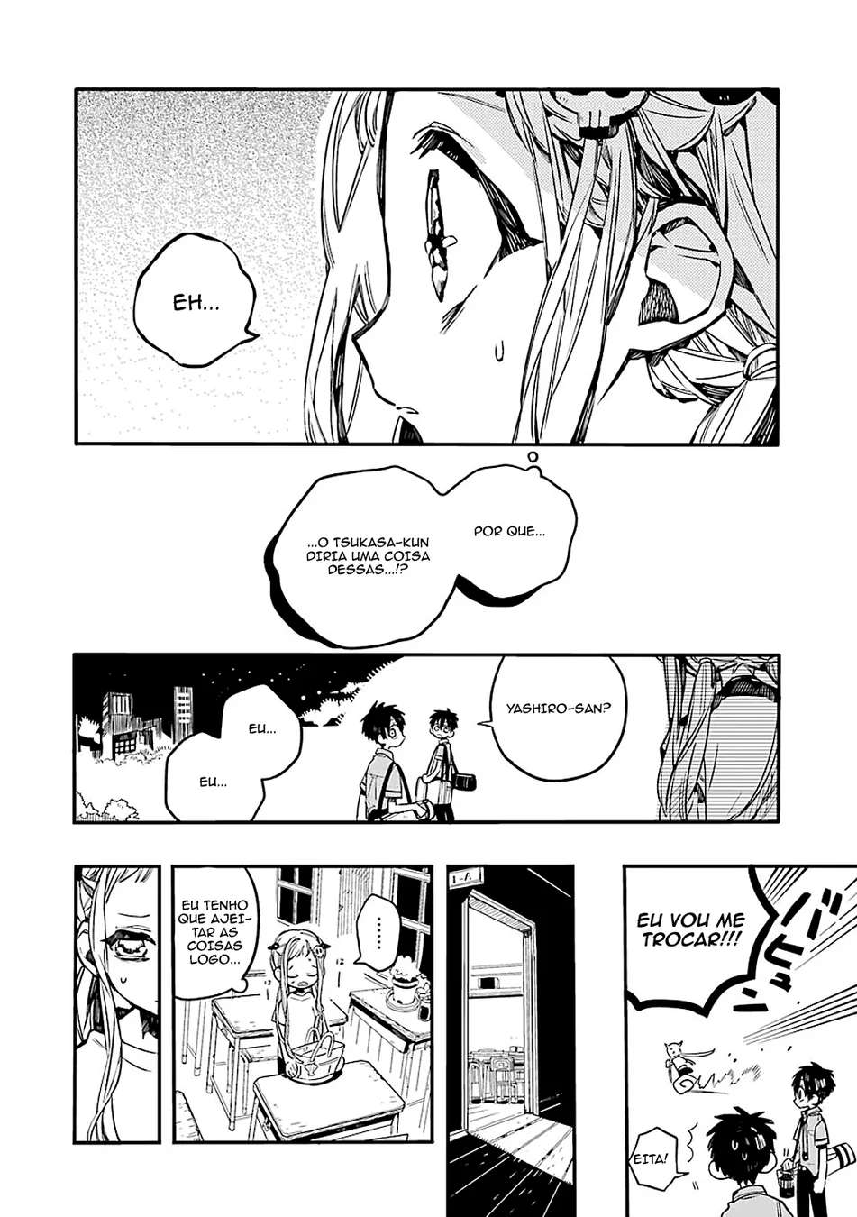 Read Toilet-bound Hanako-kun Português Manga Online