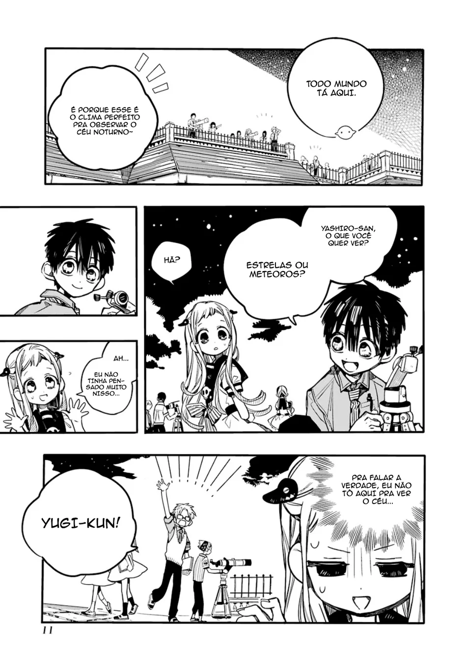 Read Toilet-bound Hanako-kun Português Manga Online