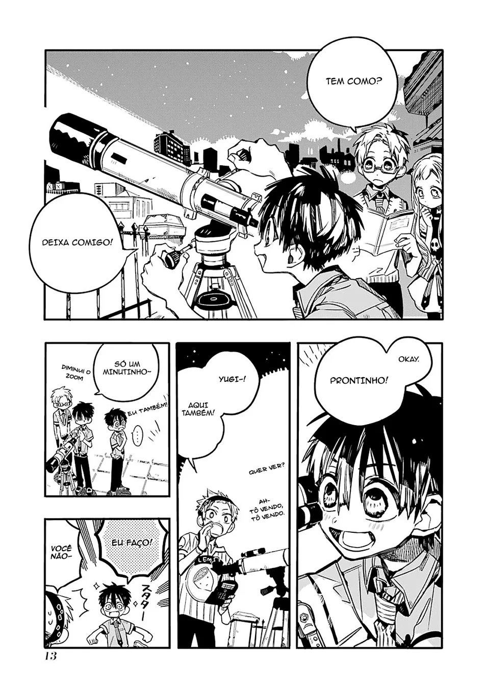 Read Toilet-bound Hanako-kun Português Manga Online