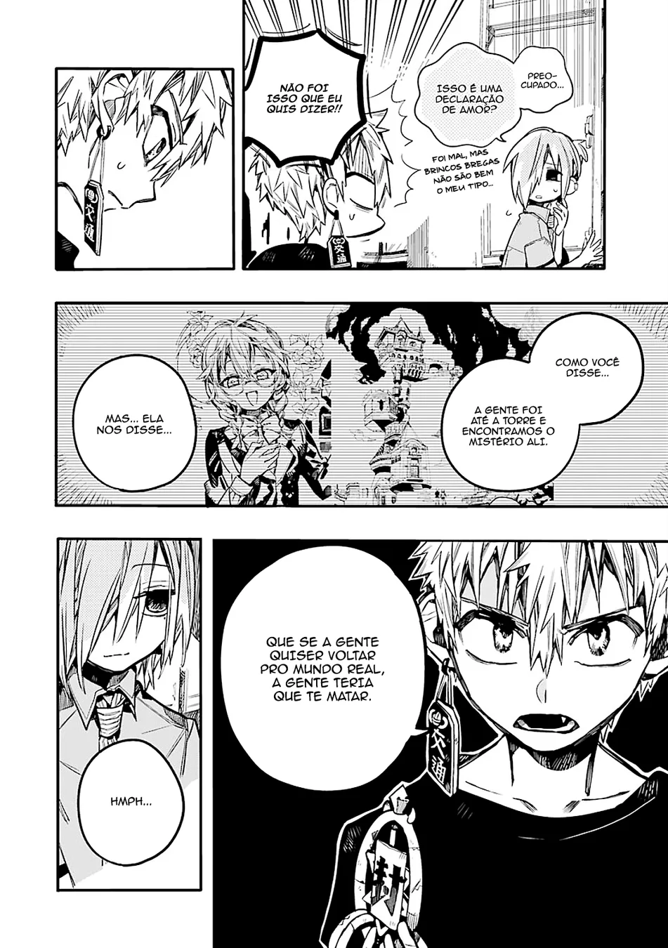 Read Toilet-bound Hanako-kun Português Manga Online