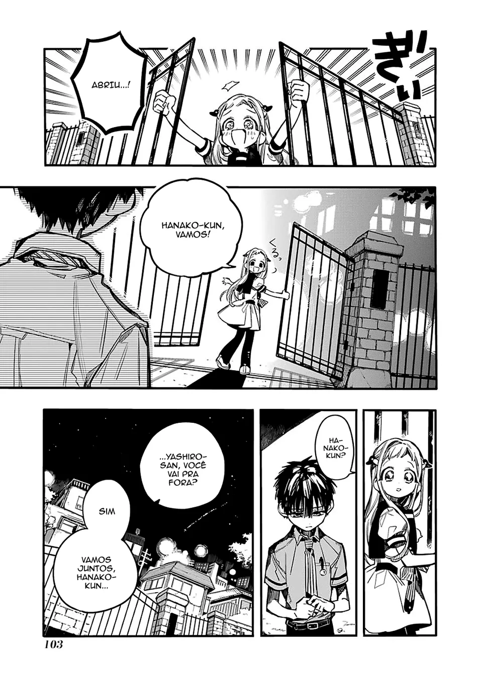 Read Toilet-bound Hanako-kun Português Manga Online