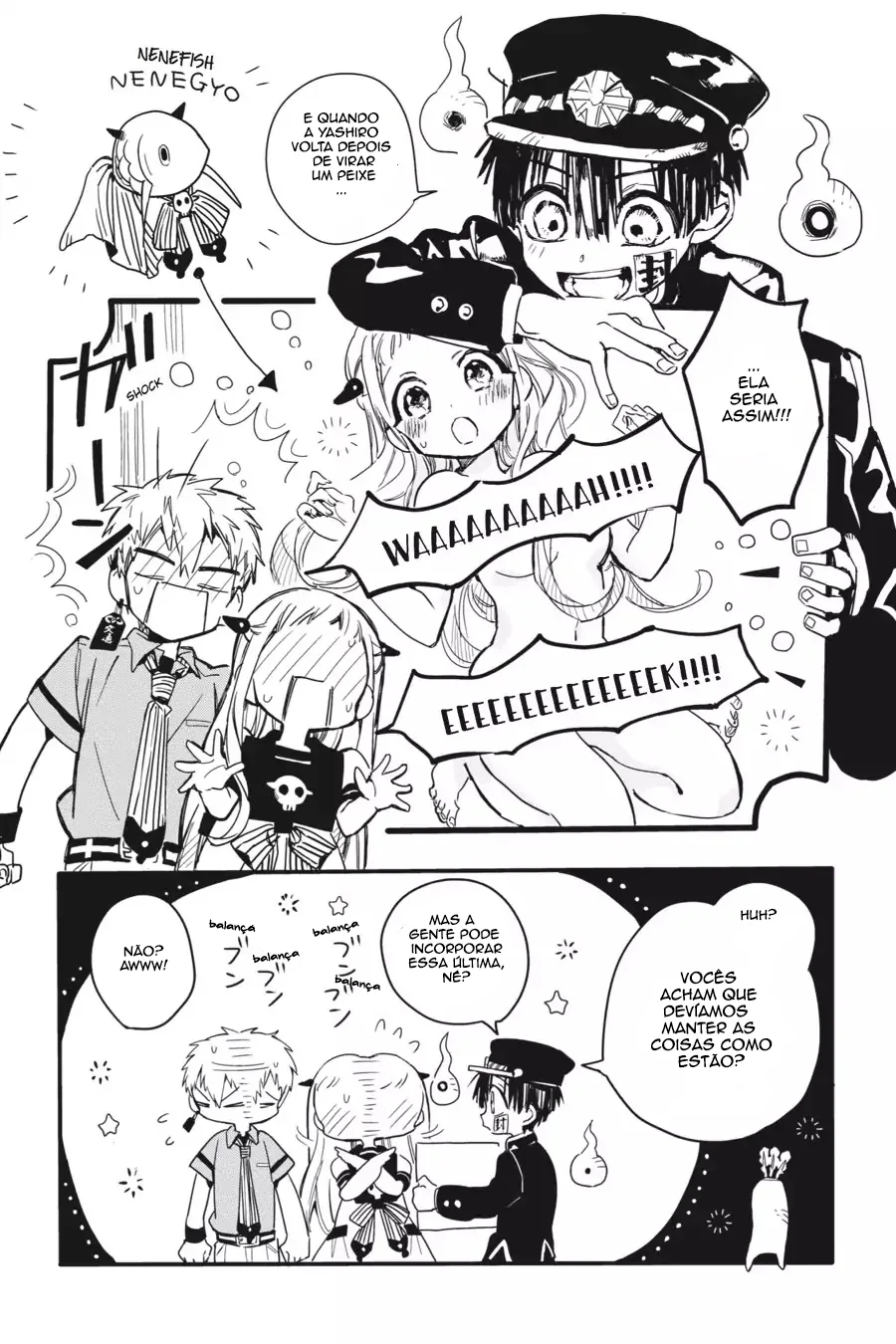 Read Toilet-bound Hanako-kun Português Manga Online