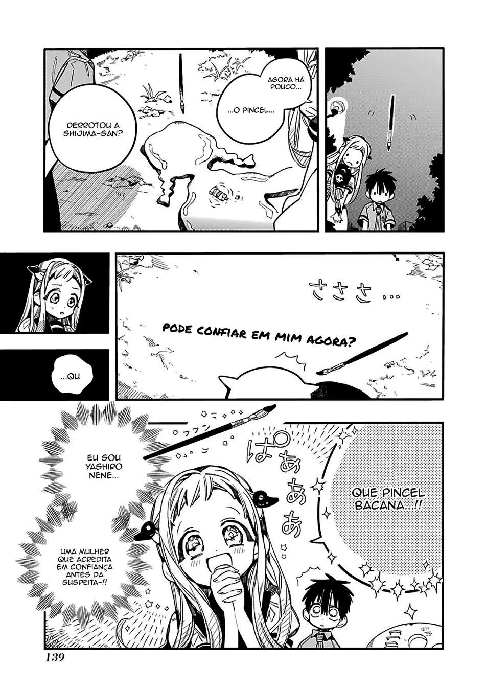 Read Toilet-bound Hanako-kun Português Manga Online