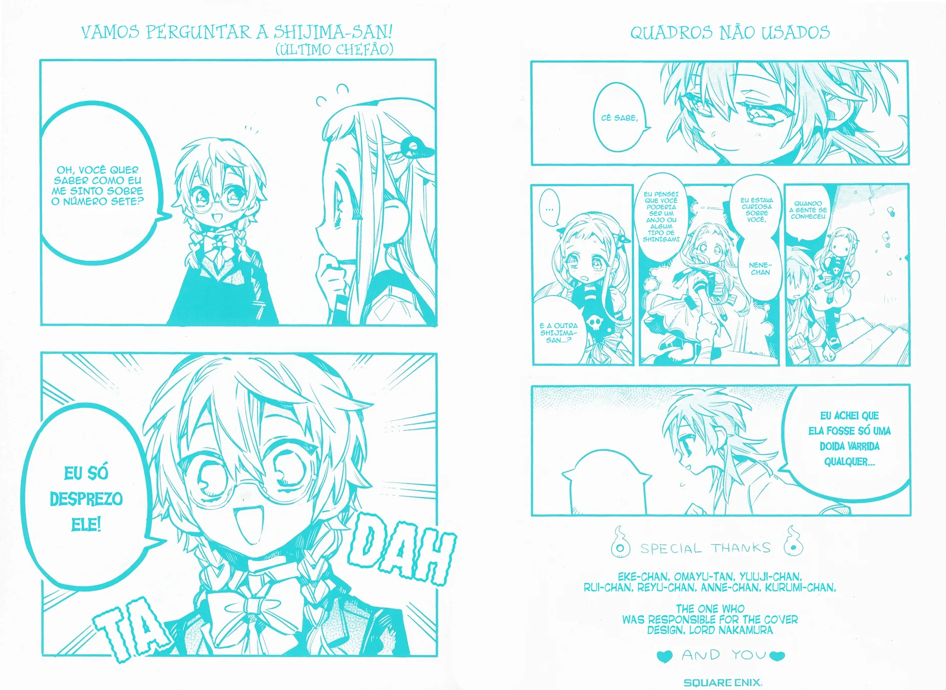 Read Toilet-bound Hanako-kun Português Manga Online