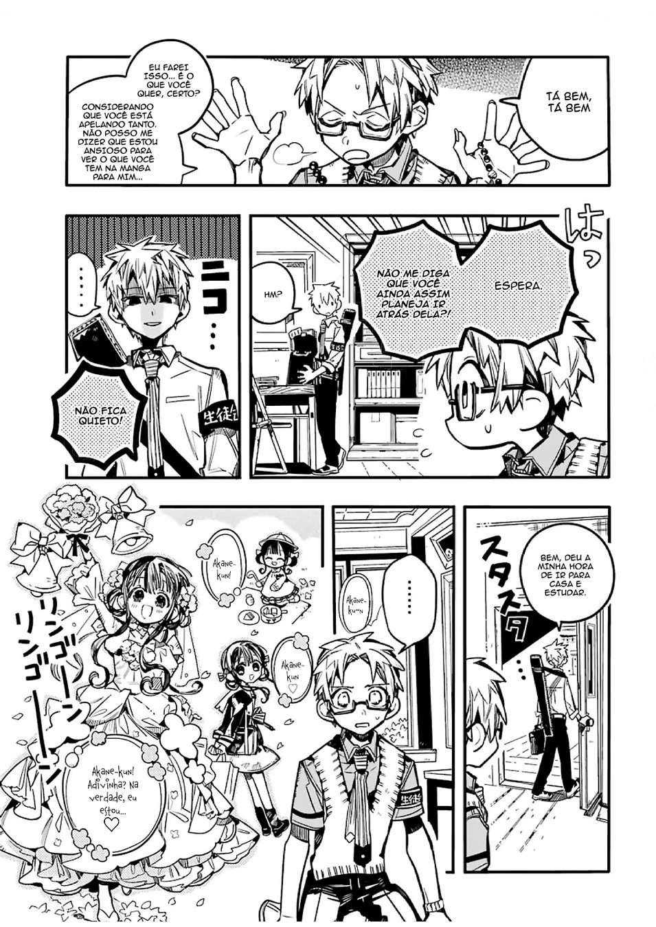 Read Toilet-bound Hanako-kun Português Manga Online