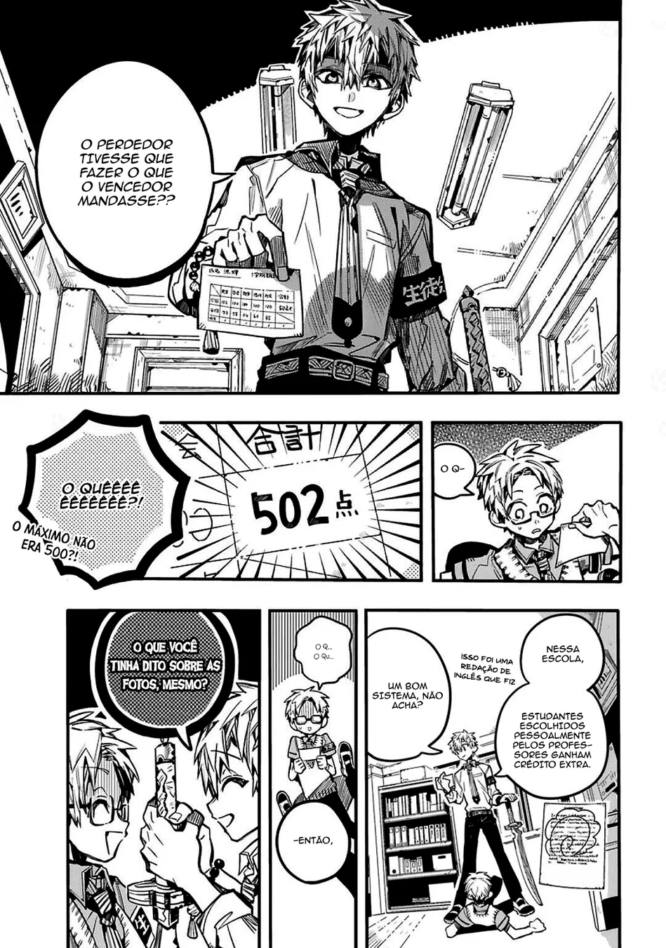 Read Toilet-bound Hanako-kun Português Manga Online