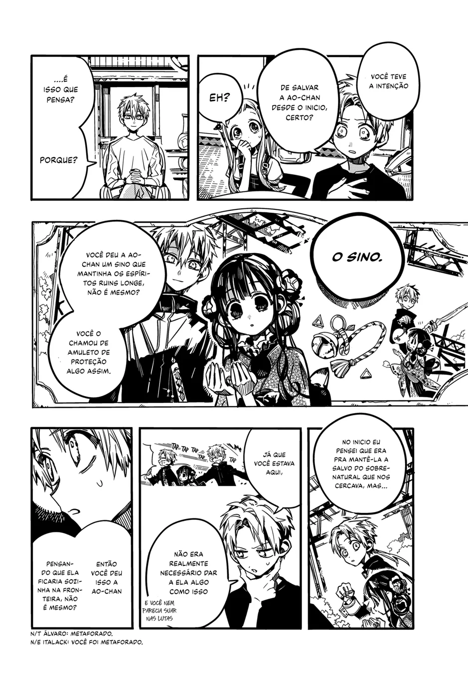 Read Toilet-bound Hanako-kun Português Manga Online