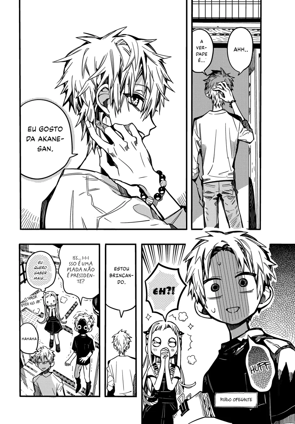 Read Toilet-bound Hanako-kun Português Manga Online