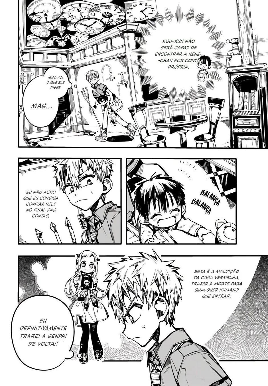 Read Toilet-bound Hanako-kun Português Manga Online