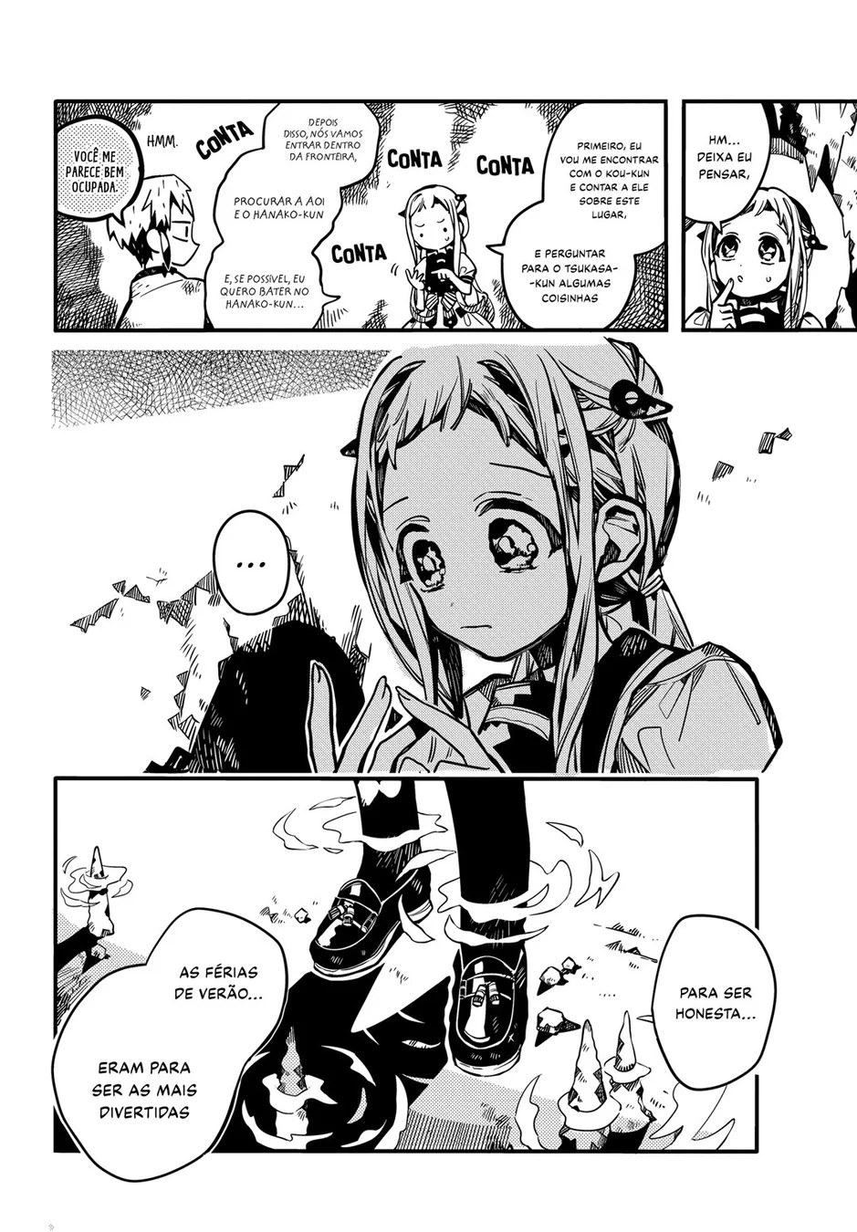 Read Toilet-bound Hanako-kun Português Manga Online