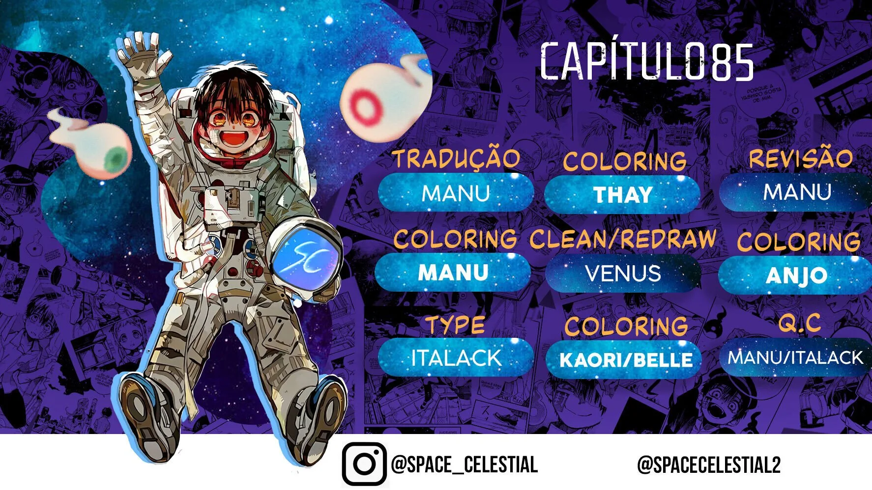 Read Toilet-bound Hanako-kun Português Manga Online