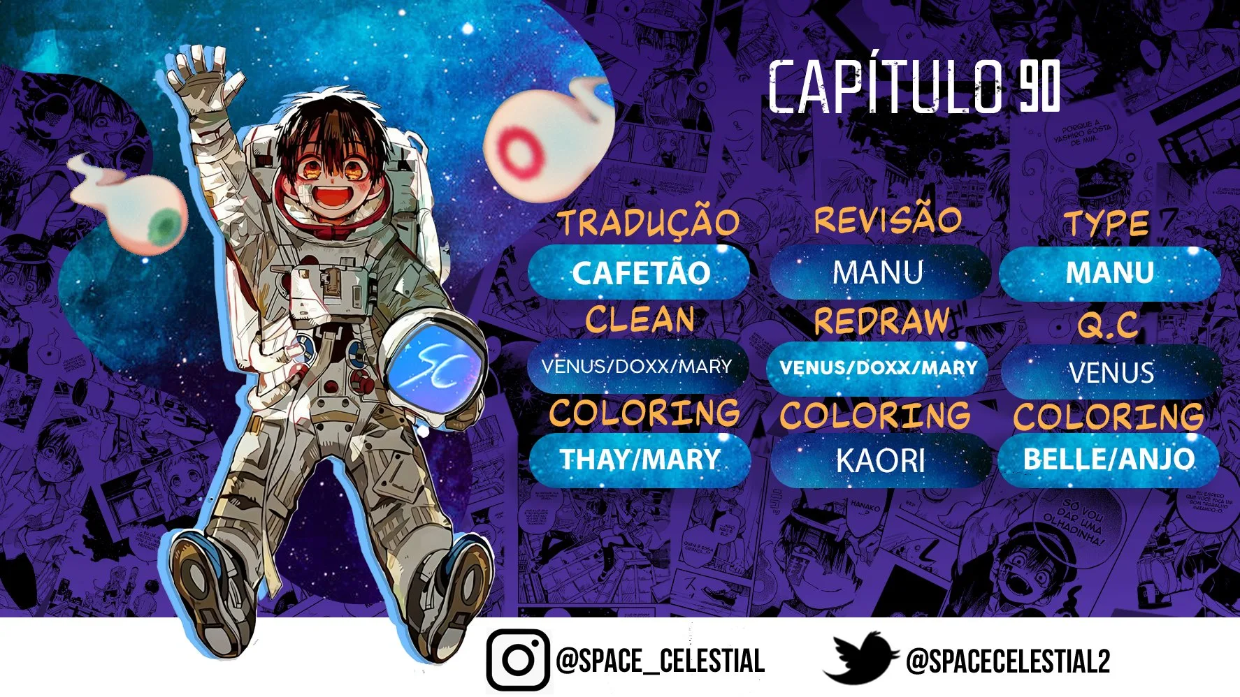 Read Toilet-bound Hanako-kun Português Manga Online