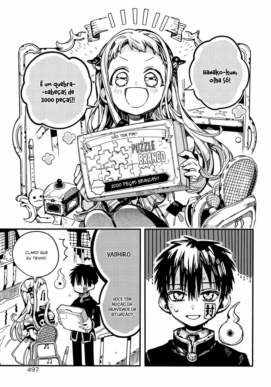 Read Toilet-bound Hanako-kun Português Manga Online