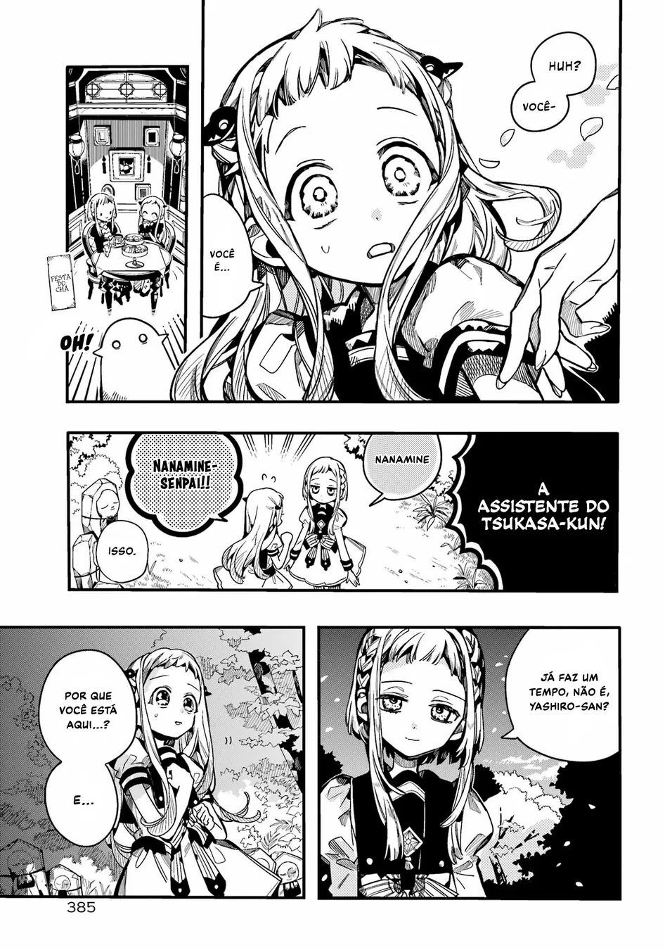 Read Toilet-bound Hanako-kun Português Manga Online