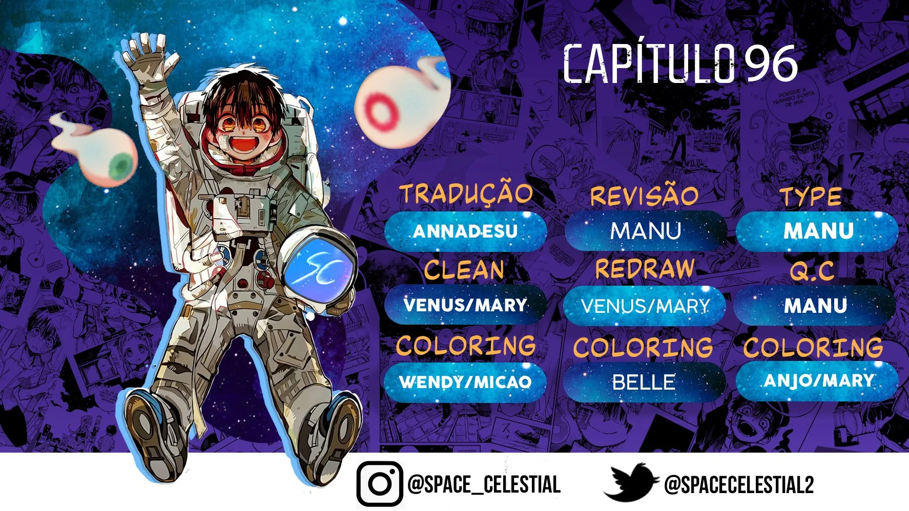 Read Toilet-bound Hanako-kun Português Manga Online