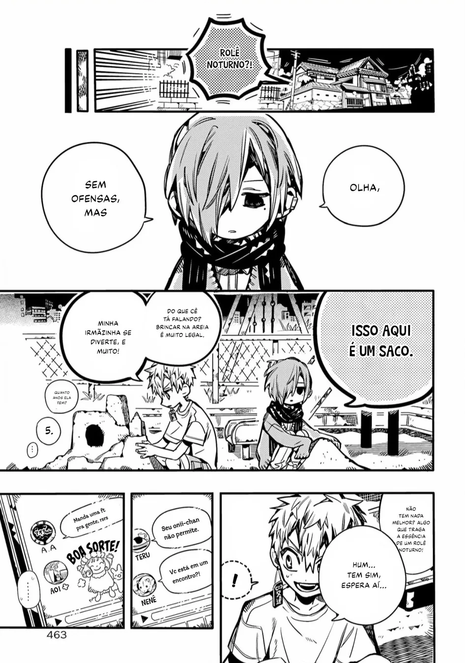 Read Toilet-bound Hanako-kun Português Manga Online