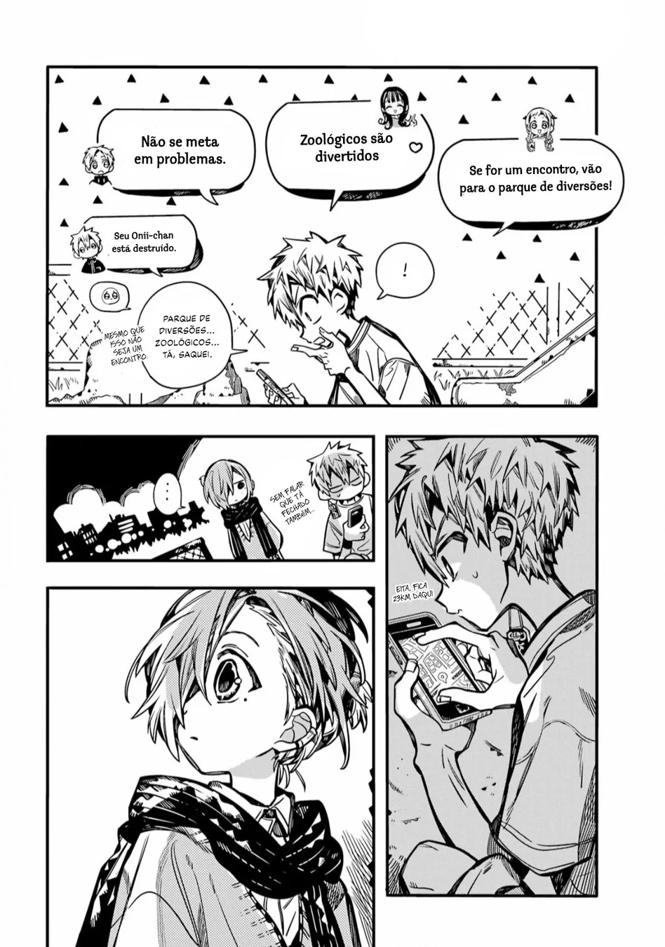 Read Toilet-bound Hanako-kun Português Manga Online