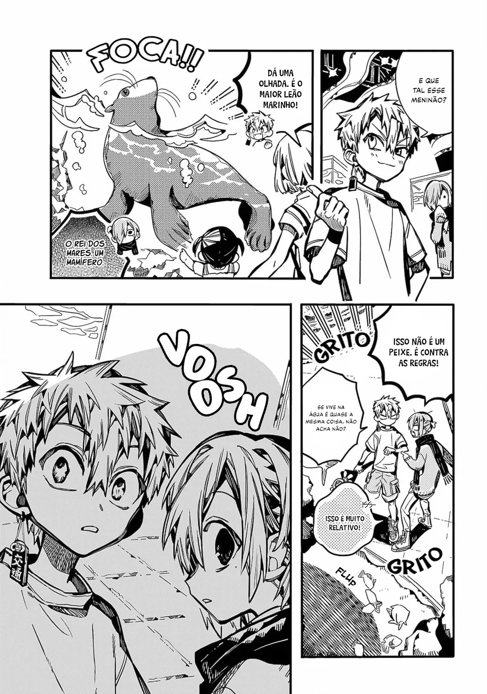 Read Toilet-bound Hanako-kun Português Manga Online