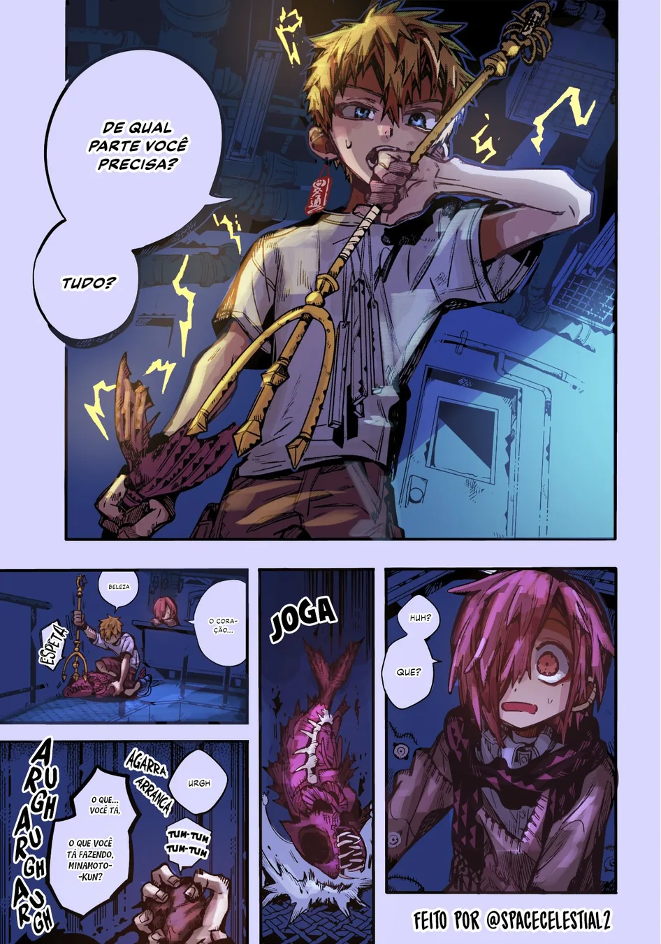 Read Toilet-bound Hanako-kun Português Manga Online